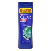 Shampoo Clear Men Anticaspa Limpeza Diária 2 em 1 400ml - Tecnologia Bio-booster Couro Cabeludo e Cabelo mais Saudável