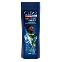 Shampoo Clear Men Hidratação Campeã 200 ml Anticaspa + Hidratação
