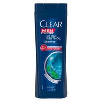 Shampoo Clear Men Ice Cool Menthol Anticaspa 400ml Brinde 70ml Tratamento Refrescante