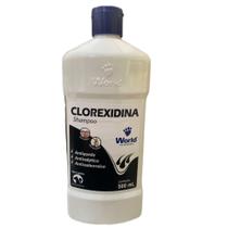 Shampoo Clorexidina 500 Ml Antiqueda, Antisseborreico e Antisseptico - World