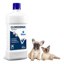 Shampoo Clorexidina 500ml Dermatite Seborreia Alergias