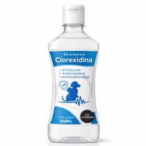 Shampoo Clorexidina 500ml Limpeza Dermatológica - PetSide Shampoo Clorexidina 500ml Limpeza Dermatológica - PetSide