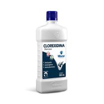 Shampoo clorexidina 500ml world veterinária