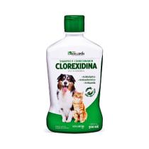 Shampoo Clorexidina Anti Seborreia Septico Queda Cães 5 Em 1 Kelldrin