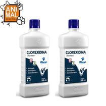 Shampoo Clorexidina Dug's World para Cães e Gatos 500ml - 2 unidades - Word