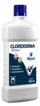 Shampoo Clorexidina Dugs 500 Ml Antiqueda, Antisseborreico e Antisseptico - World