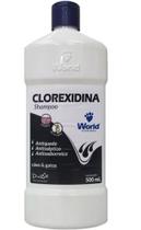 Shampoo Clorexidina Dugs World para Cães e Gatos 500ml - Dugs Word