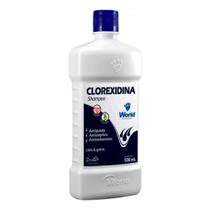 Shampoo Clorexidina Dugs World para Cães e Gatos 500ml