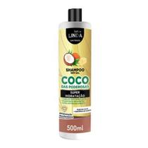 Shampoo Coco das Poderosas Sallon Linda 500ml Shampoo Coco das Poderosas Sallon Linda 500ml