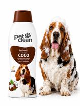 Shampoo Coco Pet Clean 700ml Cães Limpeza Profunda PH Neutro Shampoo Coco Pet Clean 700ml Cães Limpeza Profunda PH Neutro