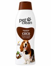 Shampoo Coco Pet Clean 700ml Cães Limpeza Profunda PH Neutro