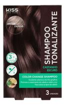 Shampoo Color Change Kiss New York Tonalizante Cobre Brancos