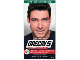 Shampoo Color Grecin 5 H-45 Castanho Escuro
