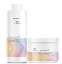 Shampoo Color Motion Wella Professionals 1000ML + Máscara 500ML