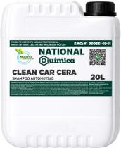 Shampoo com Cera Automotivo 20 L Clean Car Cera National Química