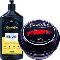 Shampoo Com Cera High Shine 500ml Cera Cleaner Wax Cadillac Limpadora