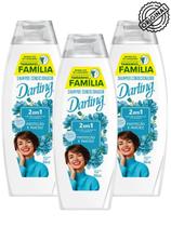 Shampoo Cond 2 em 1 Proteção Darling 650ml Kit 3 Unidades