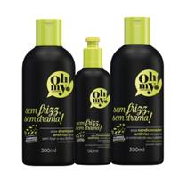Shampoo Cond 300ml e Finalizador Sem Frizz Sem Drama Oh My!