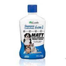 Shampoo Cond Anti Pulgas Carrapatos Sarna Cães Gatos 6 Em 1 - KellDrin Vet