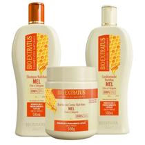 Shampoo Cond +Banho de Creme Mel Nutritivo 500g Bio Extratus