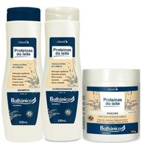 Shampoo Condic e Máscara Bothânico Proteínas Do Leite 500g