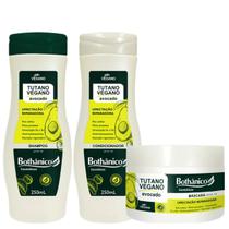 Shampoo Condic e Máscara Tutano Vegano Bothânico 250ml Shampoo Condic e Máscara Tutano Vegano Bothânico 250ml