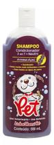 Shampoo Condicionador 2 Em 1 Aroma Açai 500ml Chemitec