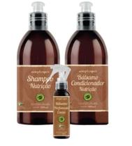 Shampoo+condicionador 300ml + Perfume Cacau 60ml Emporiopet