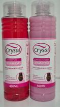 Shampoo + Condicionador 400ml Linha Crysal - Kits Shampoo + Condicionador 400ml Linha Crysal - Kits