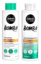 Shampoo+condicionador Antiqueda Salon Line S.o.s Bomba 300ml