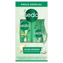 Shampoo+Condicionador Cachos Definidos Seda 490ML