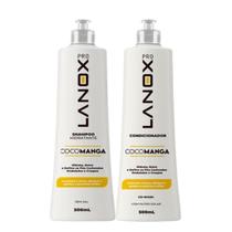 Shampoo + Condicionador Coco Manga Lanox Pro Trihair