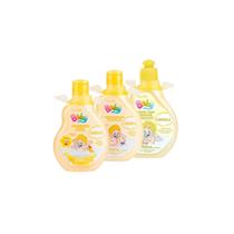 Shampoo + Condicionador + Creme Para Pentear Muriel Baby Camomila original