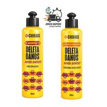 Shampoo Condicionador Deleta Danos Chikas 300ml Reconstrução