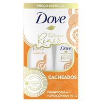 Shampoo + Condicionador Dove Texturas Reais Cacheados 350ml + 175ml Preço Especial Shampoo + Condicionador Dove Texturas Reais Cacheados 350ml + 175ml Preço Especial