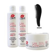 Shampoo, Condicionador e Mascara Liss Care Use Me Anti-frizz 3x300ml