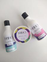 Shampoo, Condicionador e Máscara Nutritivos e Naturais