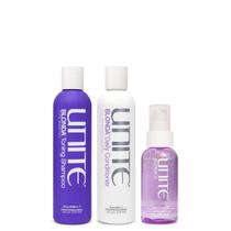 Shampoo, condicionador e óleo de argan UNITE BLONDA, 236ml/125ml Shampoo, condicionador e óleo de argan UNITE BLONDA, 236ml/125ml