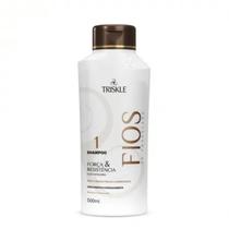 Shampoo, Condicionador e Power Dose - Kit Fois Força e Resistência 1045ml - Triskle Shampoo, Condicionador e Power Dose - Kit Fois Força e Resistência 1045ml - Triskle