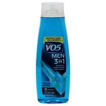 Shampoo, condicionador e sabonete líquido 3 em 1 Alberto VO5 Men