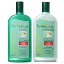 Shampoo + Condicionador Farmaervas Jaborandi E Vitamina B5