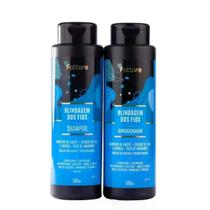 Shampoo + Condicionador Fio Blindados Fattore 1L Shampoo + Condicionador Fio Blindados Fattore 1L