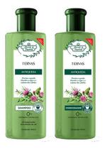 Shampoo + Condicionador Flores e Vegetais Antiqueda Sete Ervas
