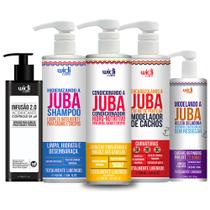 Shampoo, Condicionador, Geleia, Encaracolando A Juba Acidificante Widi
