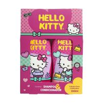 Shampoo + Condicionador Hello Kitty Cabelos Lisos 260ml