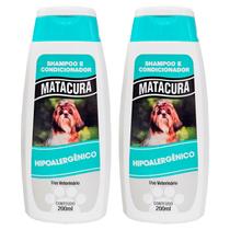 Shampoo Condicionador Hipoalergenico Matacura 200ml 2Un