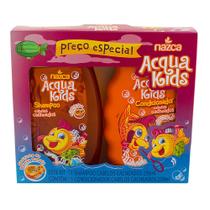 Shampoo + Condicionador Infantil Acqua Kids Cabelos Cacheados com 250ml Cada Preço Especial