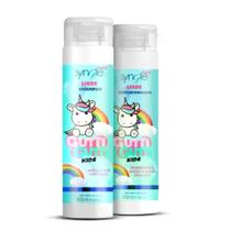 Shampoo + Condicionador Infantil Lisos Syngle 600ML