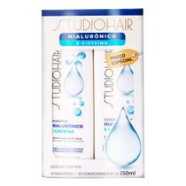 Shampoo + Condicionador Kit Studio Hair Hialurônico e Cisteína 250ml
