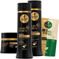 Shampoo Condicionador Máscara 300gr Cavalo Forte Haskell